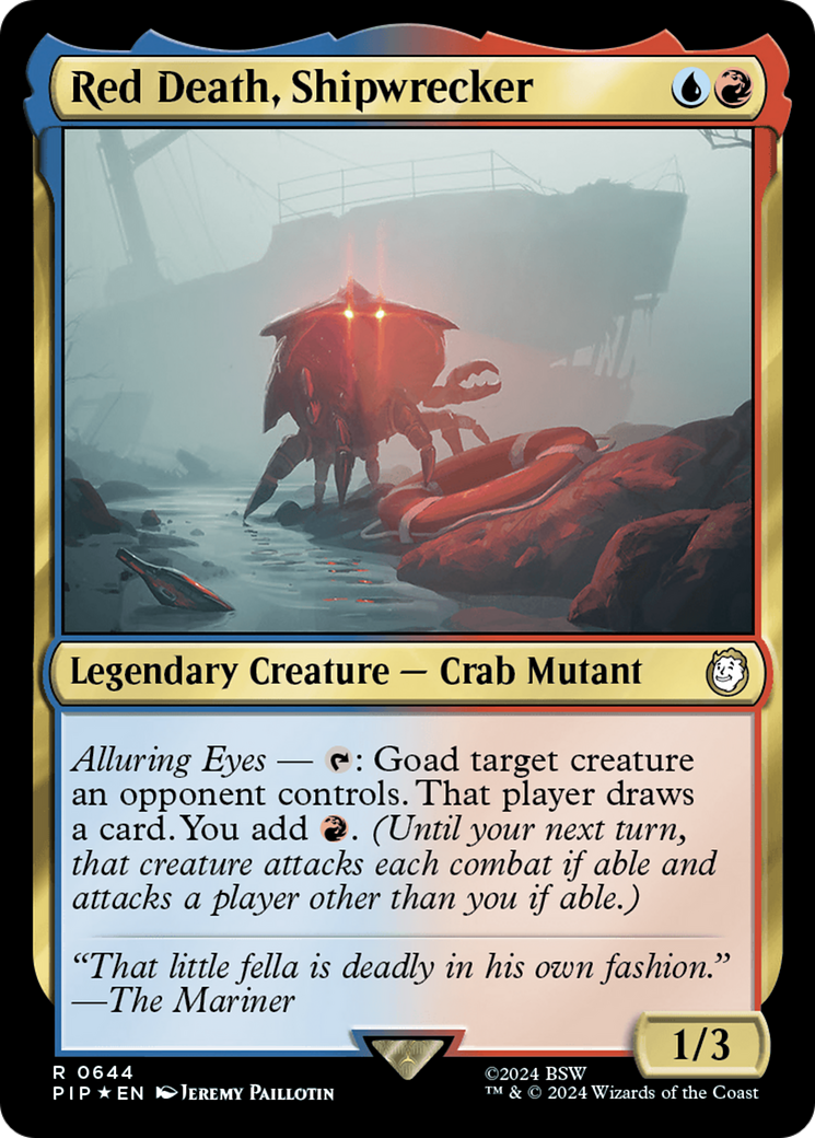 Red Death, Shipwrecker (Surge Foil) [Fallout] | Rook's Games and More