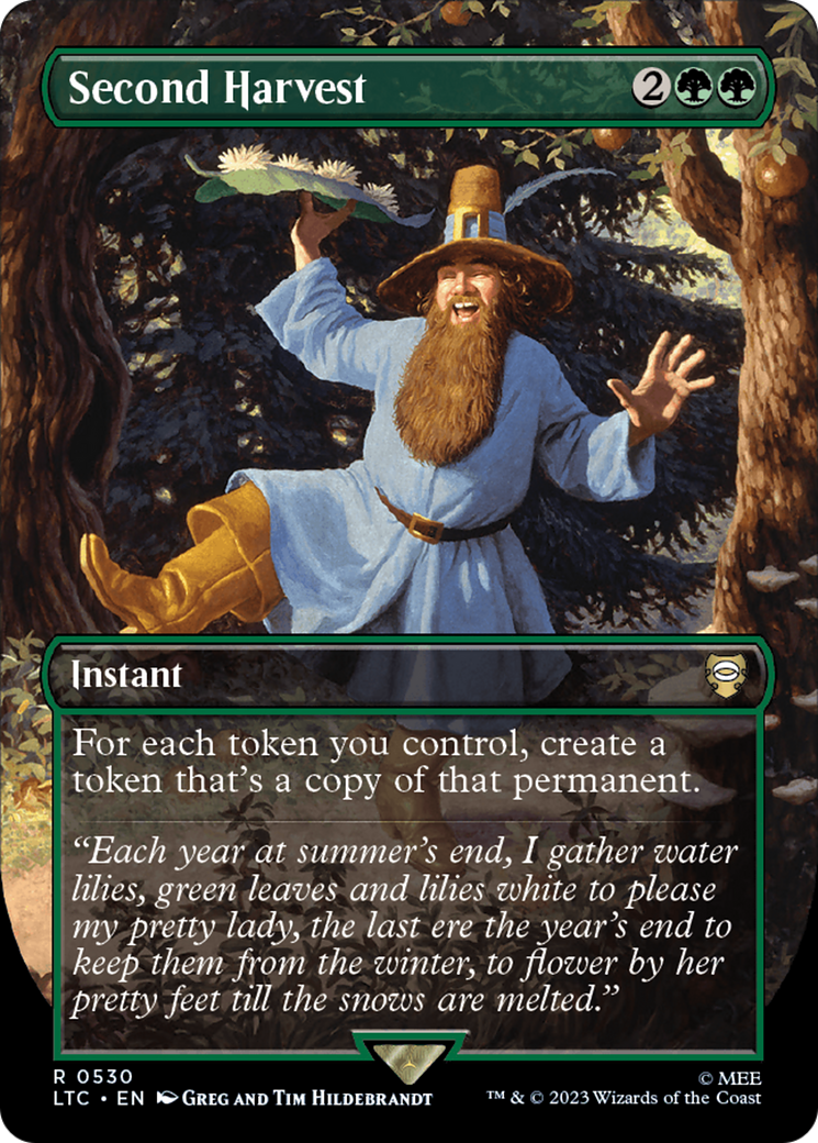 Second Harvest (Borderless) [The Lord of the Rings: Tales of Middle-Earth Commander] | Rook's Games and More