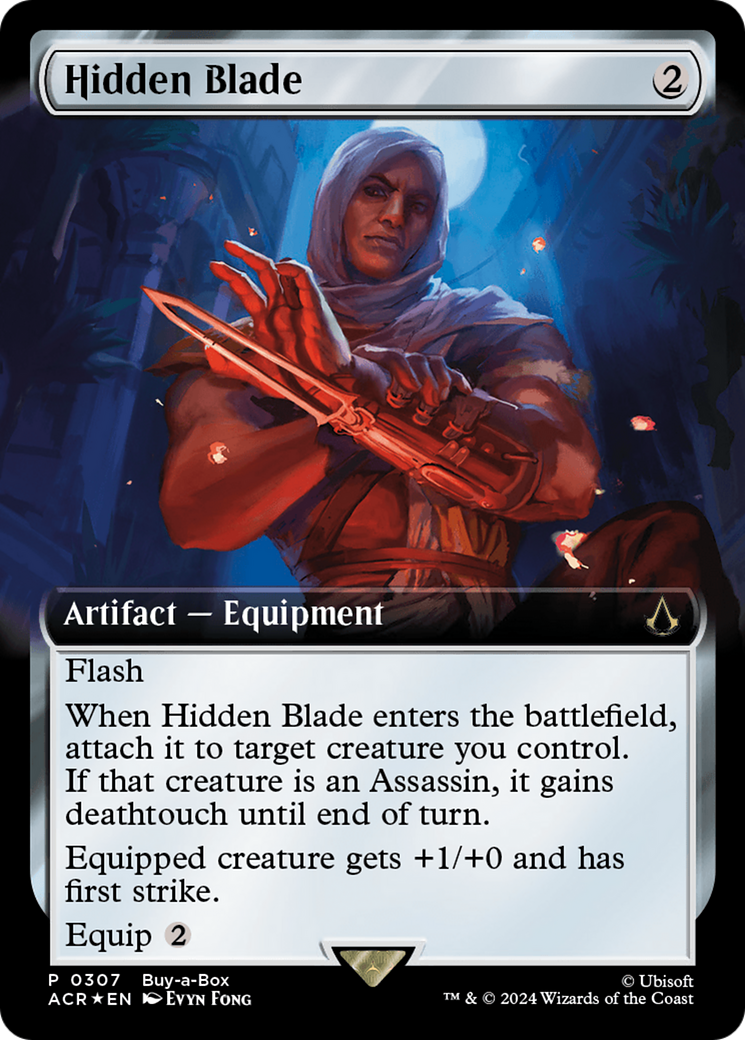 Hidden Blade (Extended Art) [Assassin's Creed Promos] | Rook's Games and More