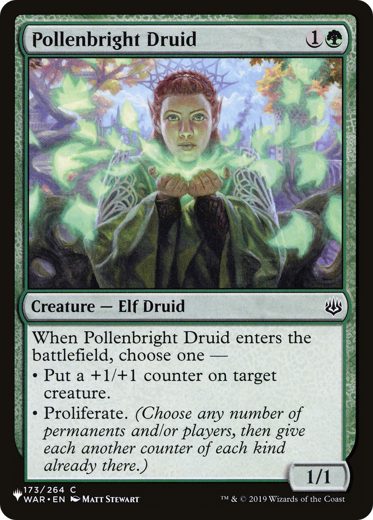 Pollenbright Druid [The List Reprints] | Rook's Games and More