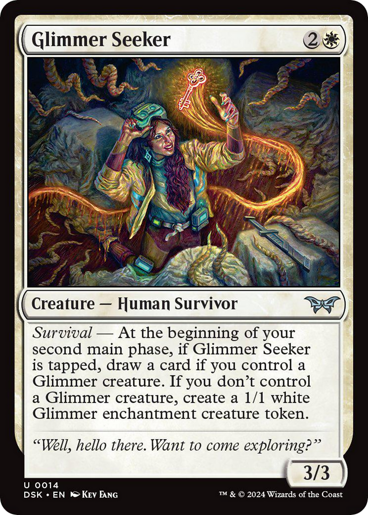 Glimmer Seeker [Duskmourn: House of Horror] | Rook's Games and More