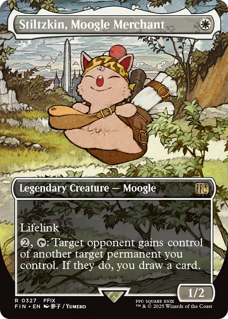 Stiltzkin, Moogle Merchant (Borderless) [FINAL FANTASY] | Rook's Games and More
