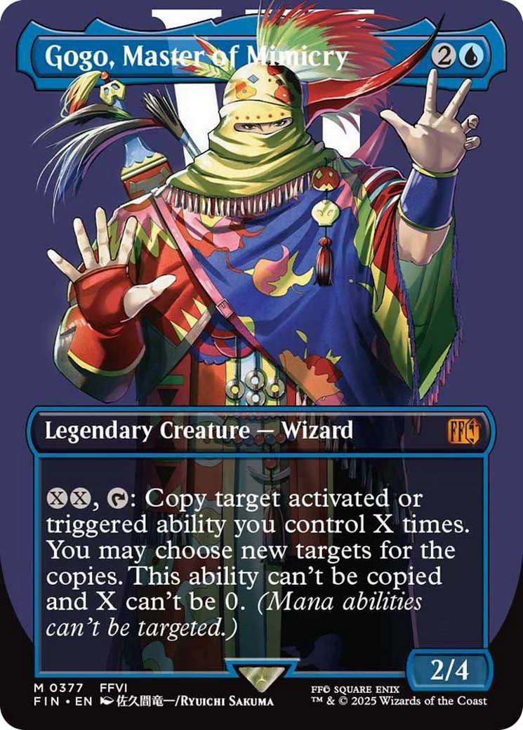 Gogo, Master of Mimicry (Borderless) [FINAL FANTASY] | Rook's Games and More