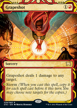 Grapeshot (Foil Etched) [Strixhaven: Mystical Archive] | Rook's Games and More