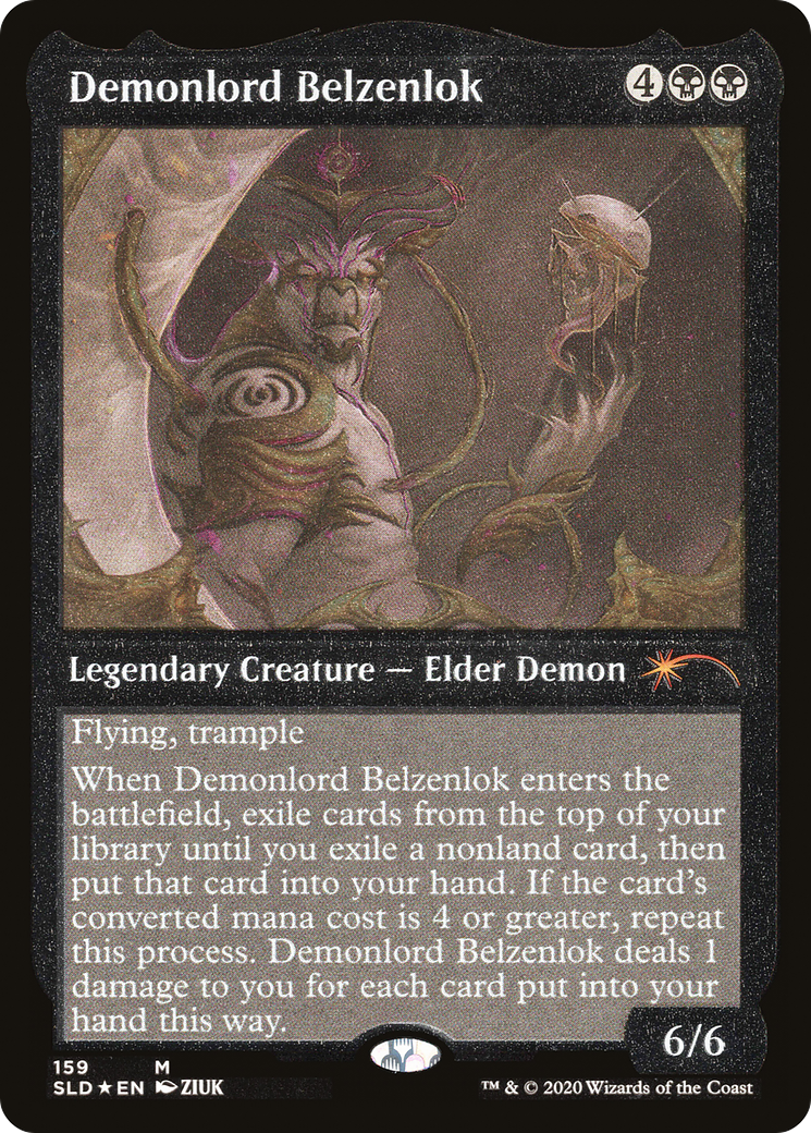 Demonlord Belzenlok (Foil Etched) [Secret Lair Drop Series] | Rook's Games and More