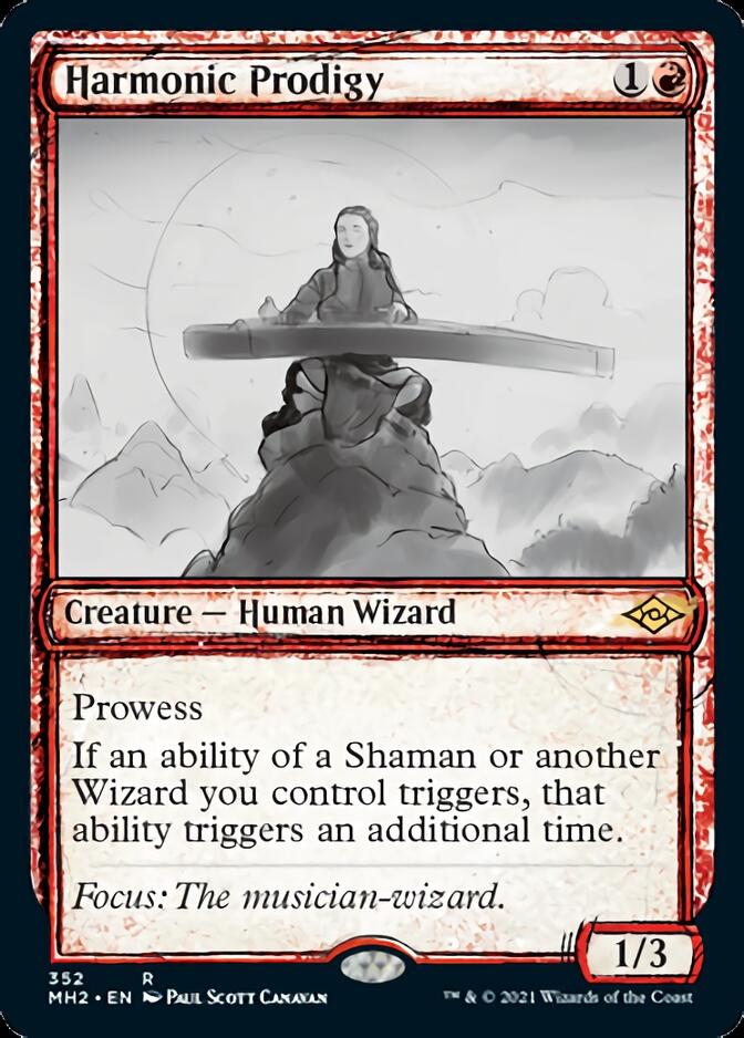 Harmonic Prodigy (Sketch) [Modern Horizons 2] | Rook's Games and More