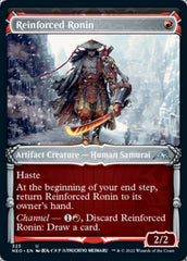 Reinforced Ronin (Showcase Samurai) [Kamigawa: Neon Dynasty]