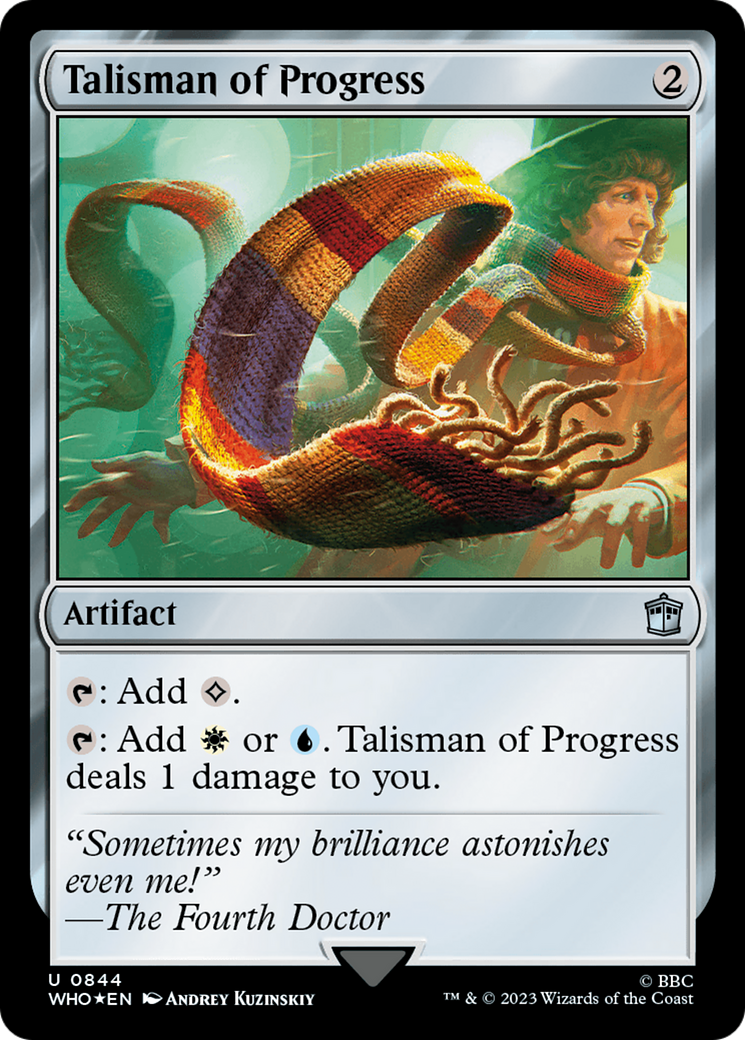 Talisman of Progress (Surge Foil) [Doctor Who] | Rook's Games and More