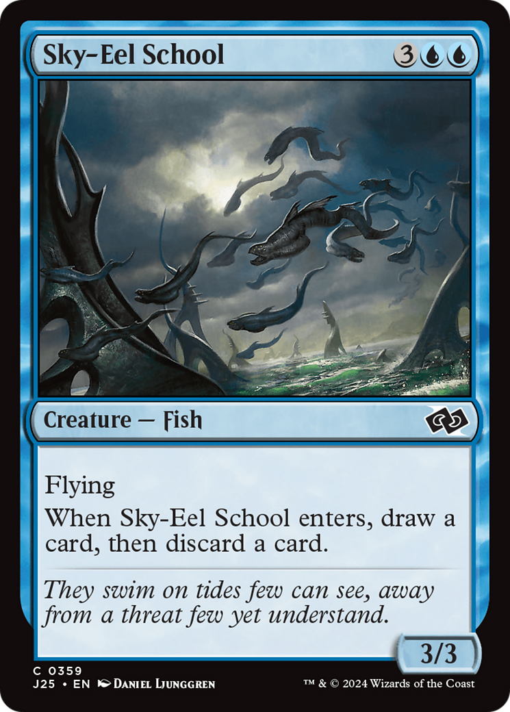 Sky-Eel School [Foundations Jumpstart] | Rook's Games and More