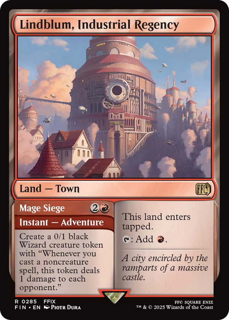 Lindblum, Industrial Regency [FINAL FANTASY] | Rook's Games and More