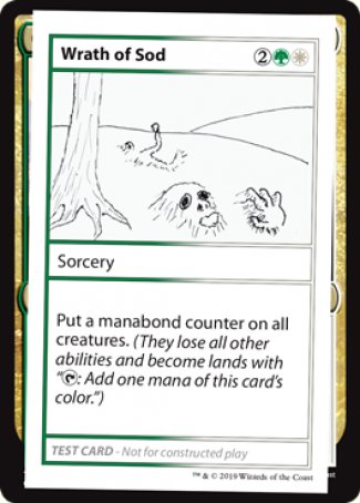 Wrath of Sod (2021 Edition) [Mystery Booster Playtest Cards] | Rook's Games and More