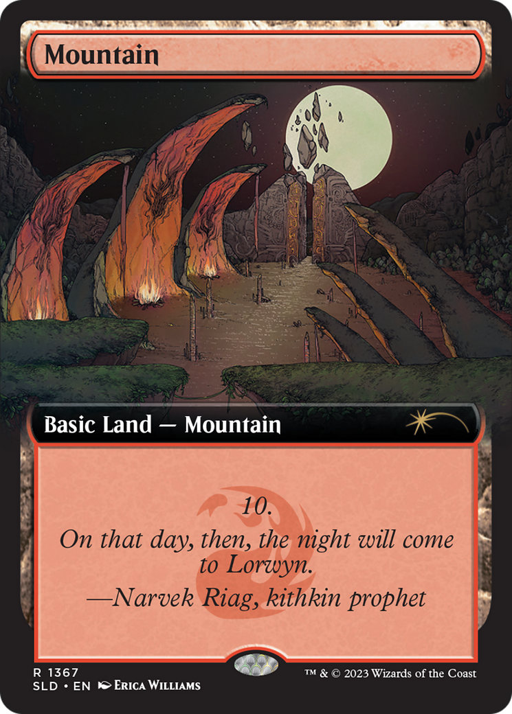 Mountain (1367) [Secret Lair Drop Series] | Rook's Games and More