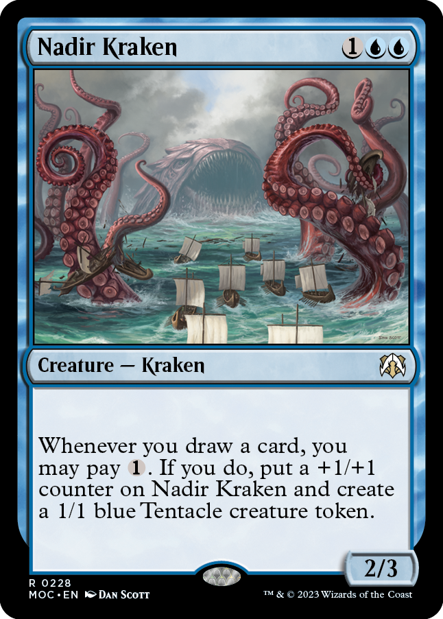 Nadir Kraken [March of the Machine Commander] | Rook's Games and More