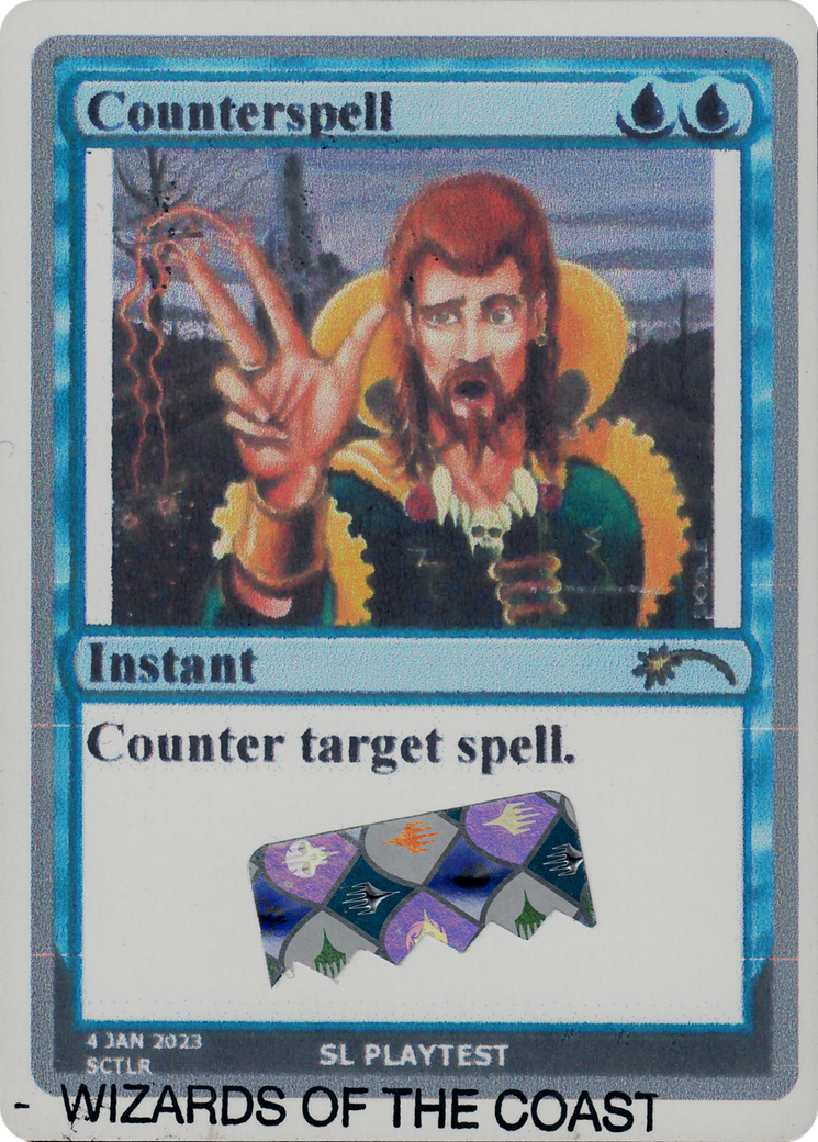 Counterspell (SL PLAYTEST) [Secret Lair Drop Series] | Rook's Games and More