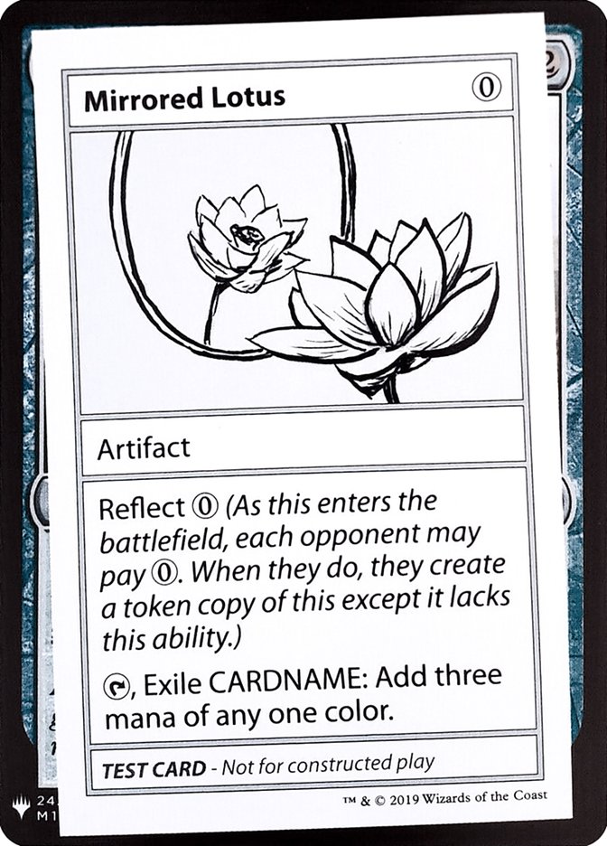 Mirrored Lotus [Mystery Booster Playtest Cards] | Rook's Games and More