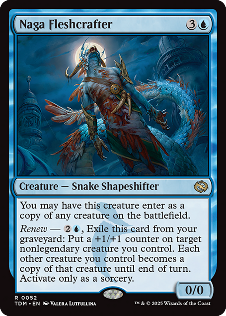 Naga Fleshcrafter [Tarkir: Dragonstorm] | Rook's Games and More