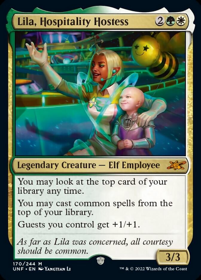 Lila, Hospitality Hostess [Unfinity] | Rook's Games and More