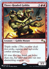 Three-Headed Goblin (Unfinity Foil Edition) [The List] | Rook's Games and More