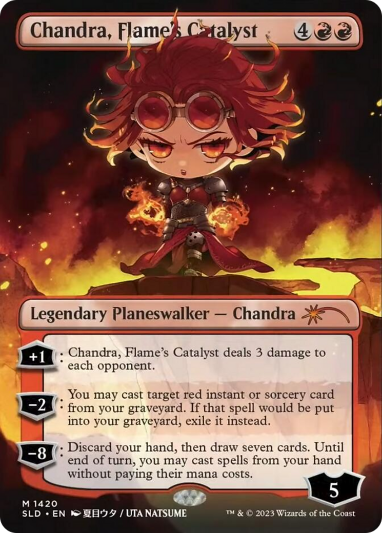 Chandra, Flame's Catalyst (Rainbow Foil) [Secret Lair Drop Series] | Rook's Games and More