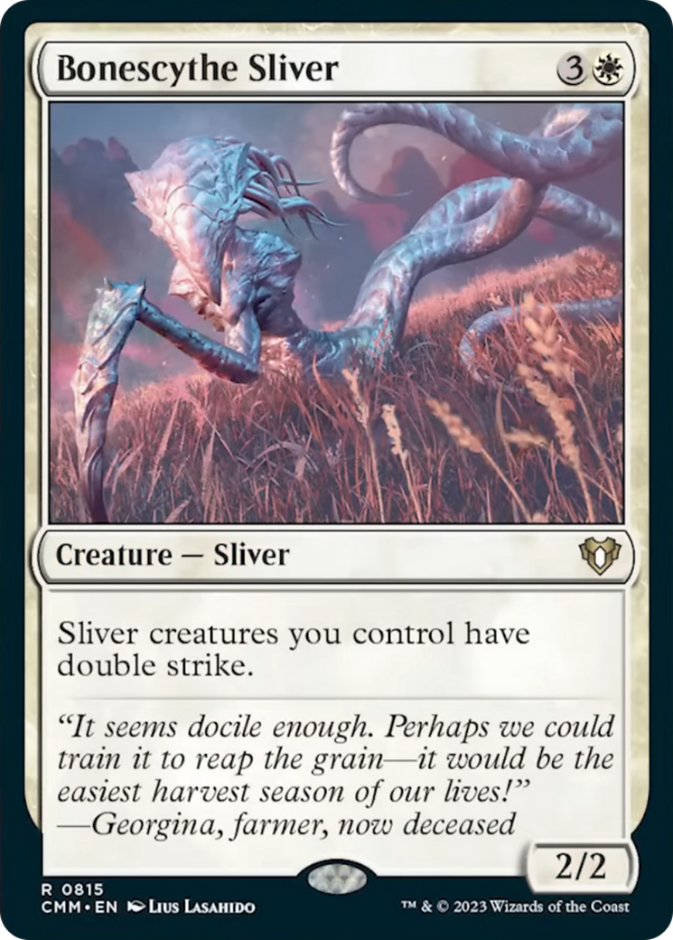 Bonescythe Sliver [Commander Masters] | Rook's Games and More