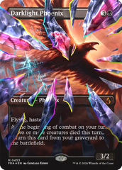 Darklight Phoenix (Borderless) (Facet Foil) (0453) [Reality Fracture]