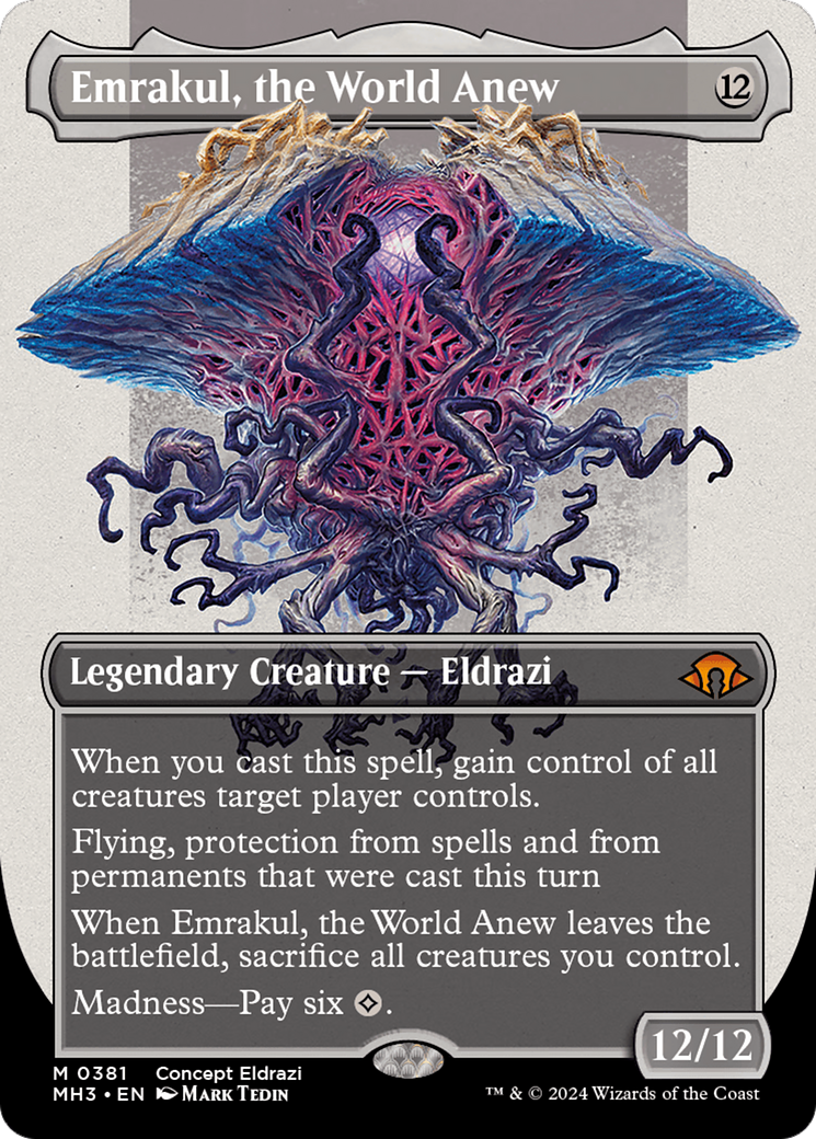 Emrakul, the World Anew (Borderless) [Modern Horizons 3] | Rook's Games and More