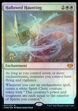 Hallowed Haunting [Innistrad: Crimson Vow Prerelease Promos] | Rook's Games and More