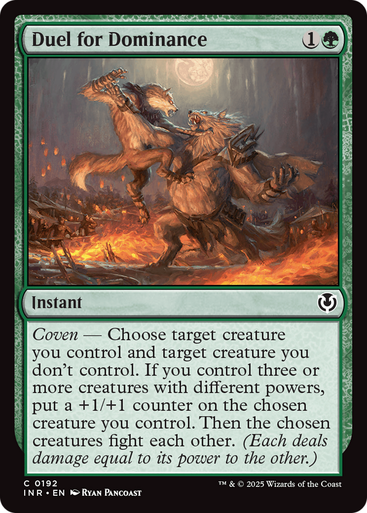 Duel for Dominance [Innistrad Remastered] | Rook's Games and More