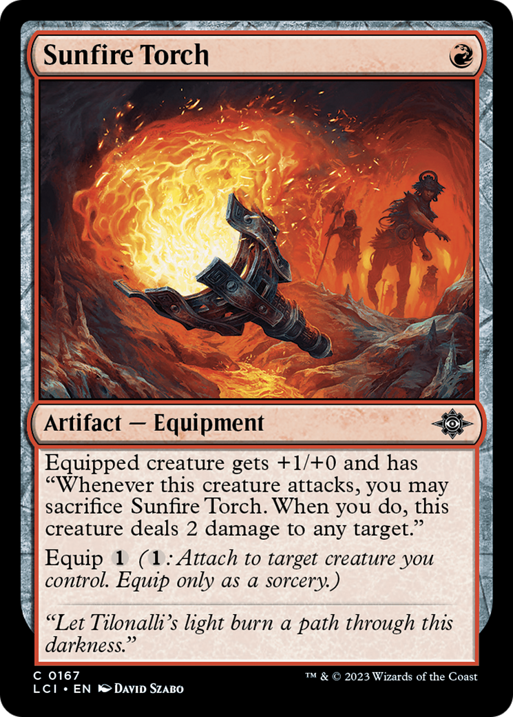 Sunfire Torch [The Lost Caverns of Ixalan] | Rook's Games and More