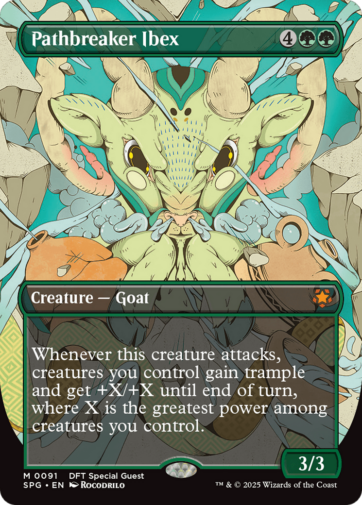 Pathbreaker Ibex (Borderless) [Aetherdrift Special Guests] | Rook's Games and More