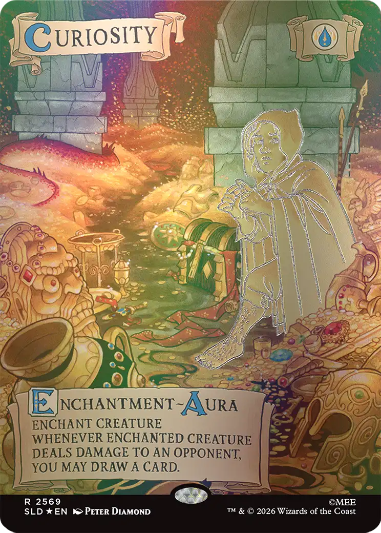 Curiosity (2569) (Out Of Sight Foil) [Secret Lair Drop Series] | Rook's Games and More