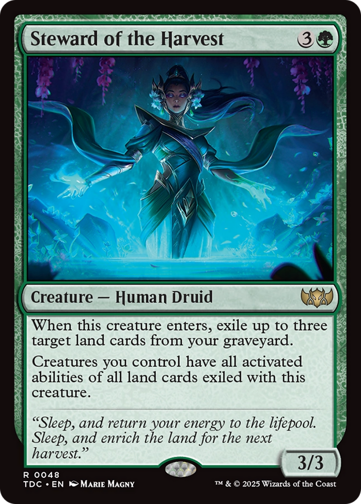 Steward of the Harvest [Tarkir: Dragonstorm Commander] | Rook's Games and More
