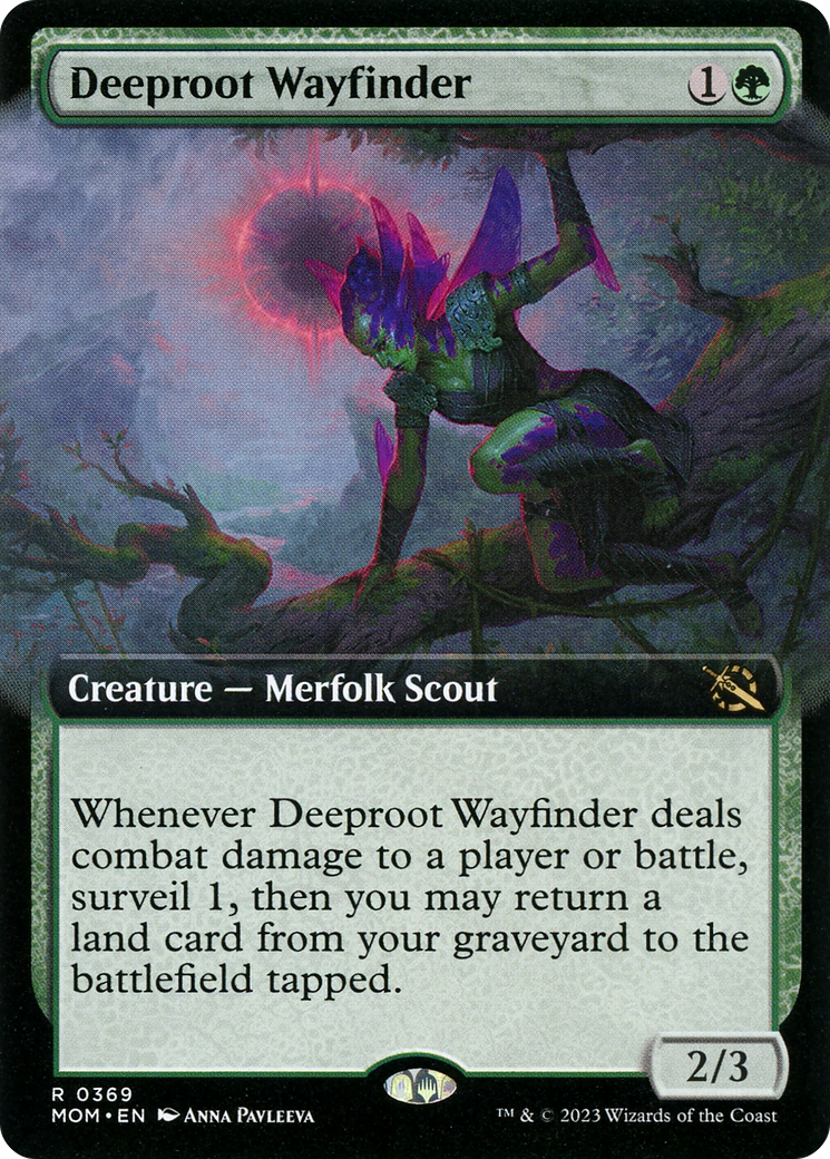 Deeproot Wayfinder (Extended Art) [March of the Machine] | Rook's Games and More