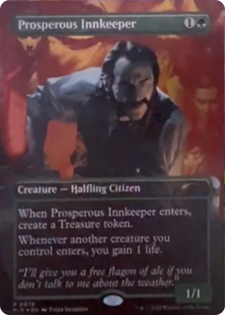 Prosperous Innkeeper (Rainbow Foil) [Secret Lair Drop Series] | Rook's Games and More