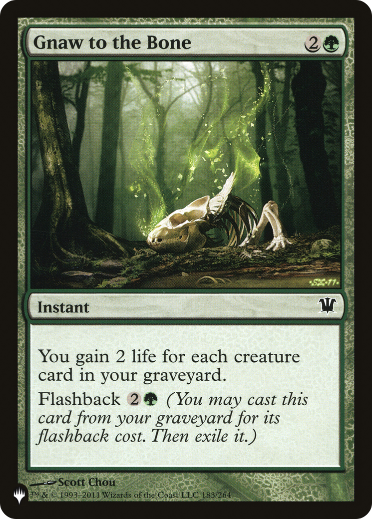 Gnaw to the Bone [The List] | Rook's Games and More