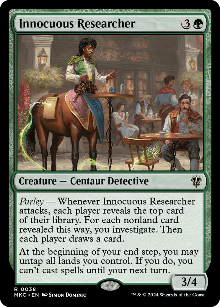 Innocuous Researcher [Murders at Karlov Manor Commander] | Rook's Games and More
