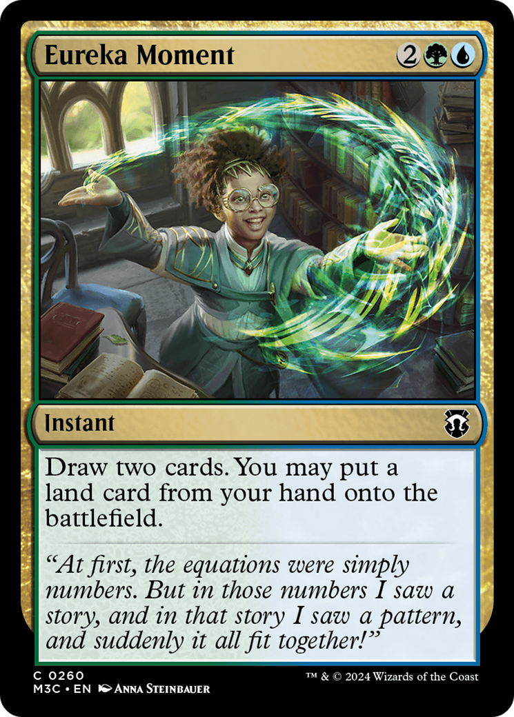 Eureka Moment (Ripple Foil) [Modern Horizons 3 Commander] | Rook's Games and More