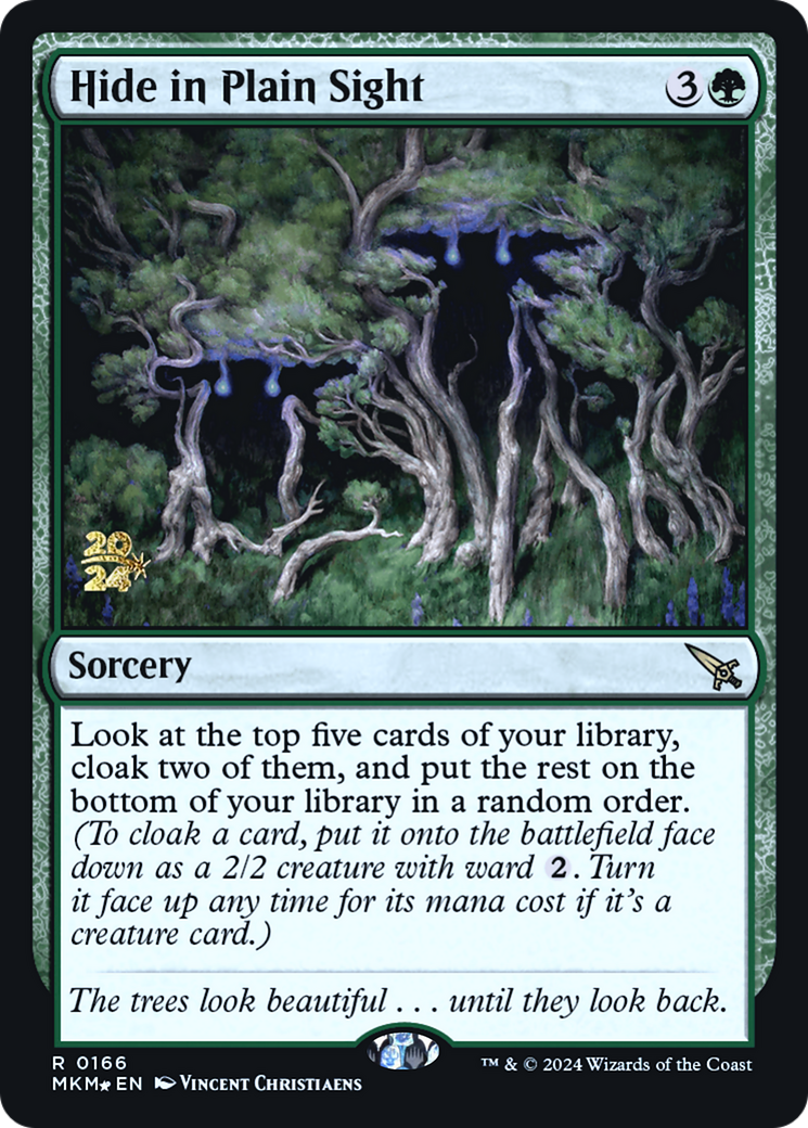 Hide in Plain Sight [Murders at Karlov Manor Prerelease Promos] | Rook's Games and More