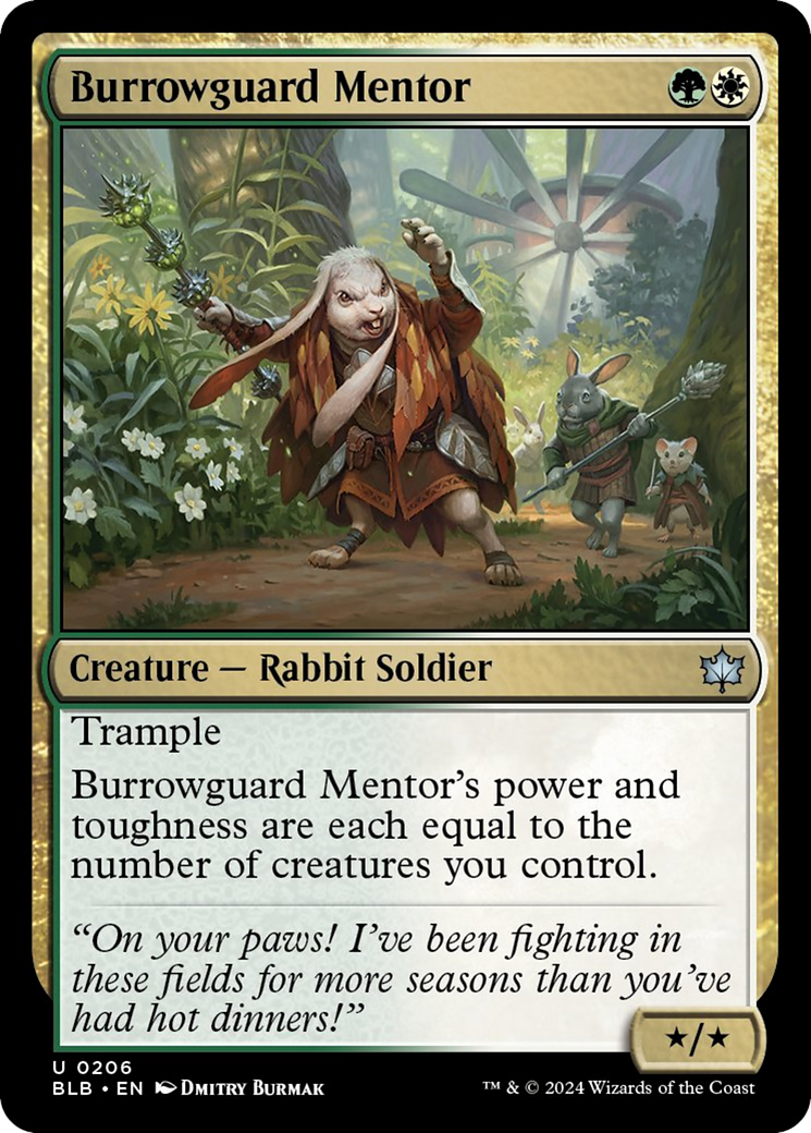 Burrowguard Mentor [Bloomburrow] | Rook's Games and More