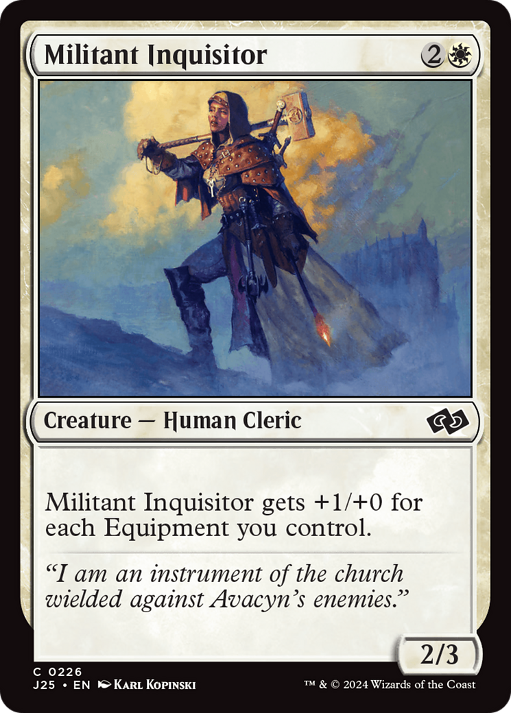 Militant Inquisitor [Foundations Jumpstart] | Rook's Games and More
