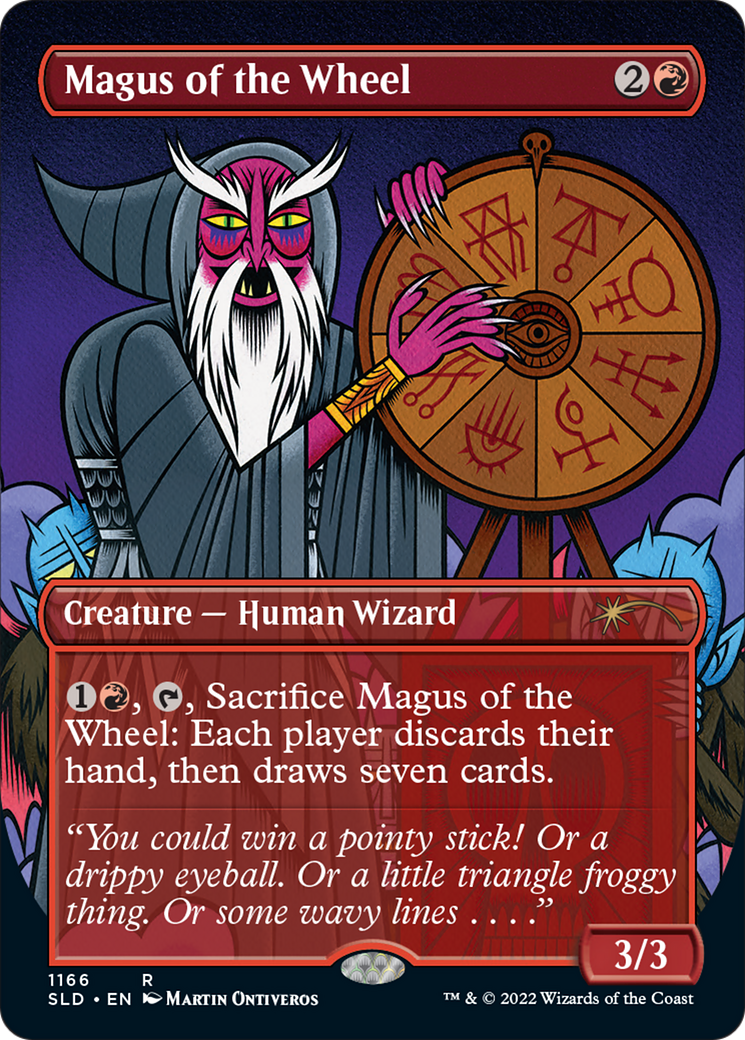 Magus of the Wheel (Borderless) [Secret Lair Drop Series] | Rook's Games and More