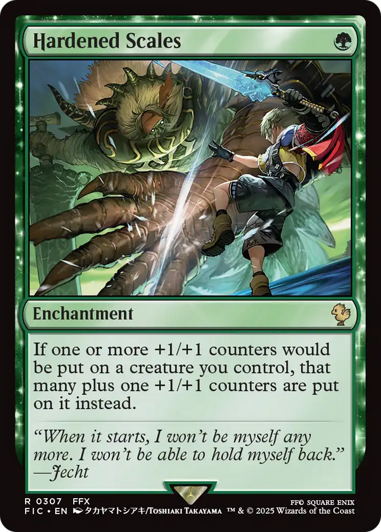 Hardened Scales [FINAL FANTASY Commander] | Rook's Games and More