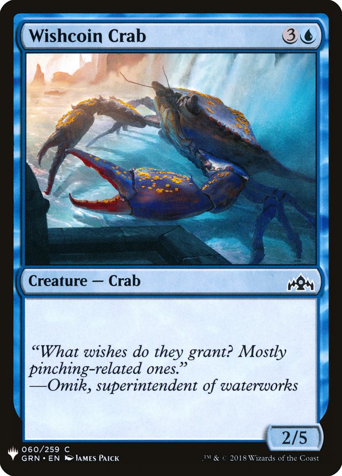 Wishcoin Crab [Mystery Booster] | Rook's Games and More