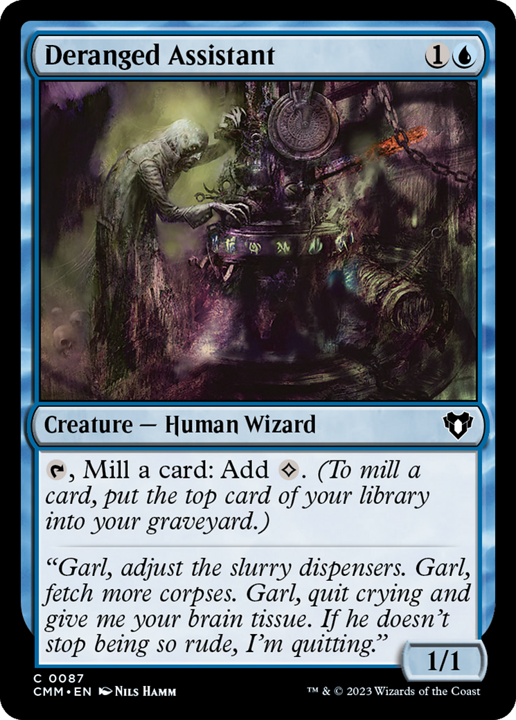 Deranged Assistant [Commander Masters] | Rook's Games and More