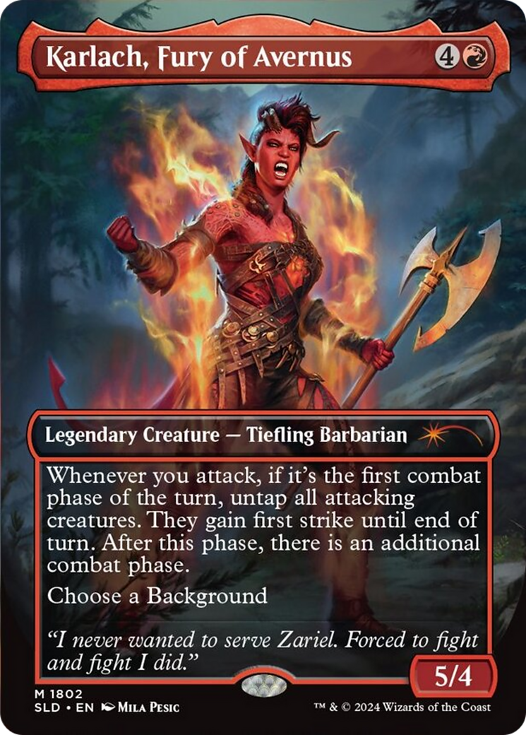 Karlach, Fury of Avernus [Secret Lair Drop Series] | Rook's Games and More