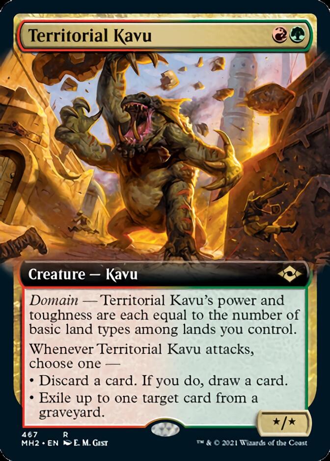 Territorial Kavu (Extended Art) [Modern Horizons 2] | Rook's Games and More