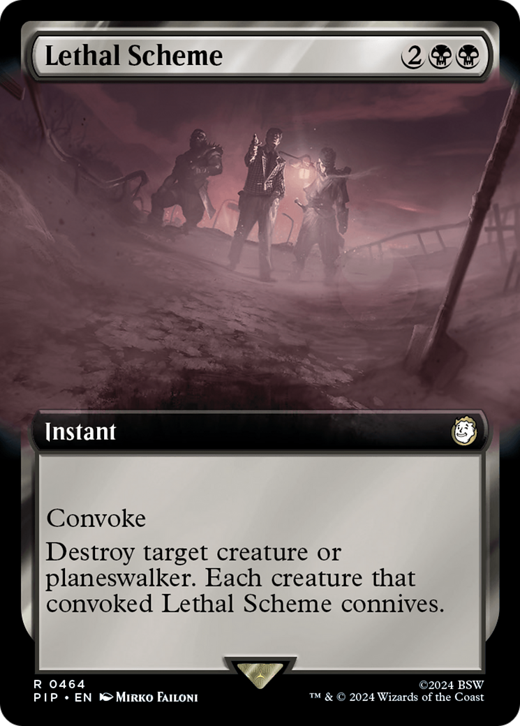 Lethal Scheme (Extended Art) [Fallout] | Rook's Games and More