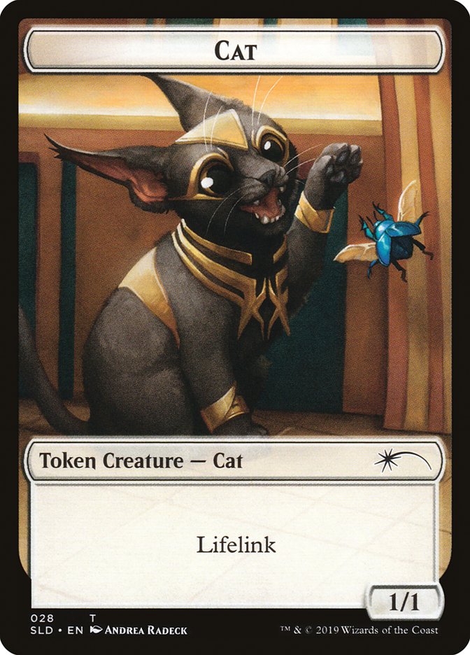 Cat (27) // Cat (28) Double-Sided Token [Secret Lair Drop Series] | Rook's Games and More
