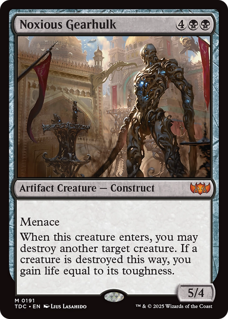 Noxious Gearhulk [Tarkir: Dragonstorm Commander] | Rook's Games and More
