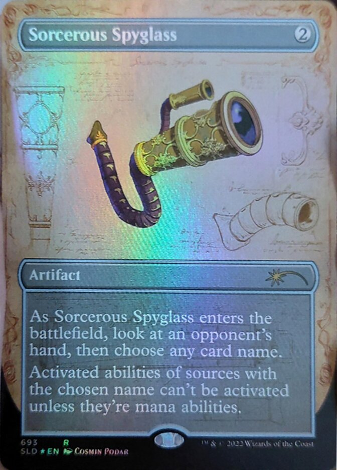 Sorcerous Spyglass (Blueprint) [Secret Lair Drop Promos] | Rook's Games and More